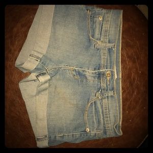 High waisted shorts